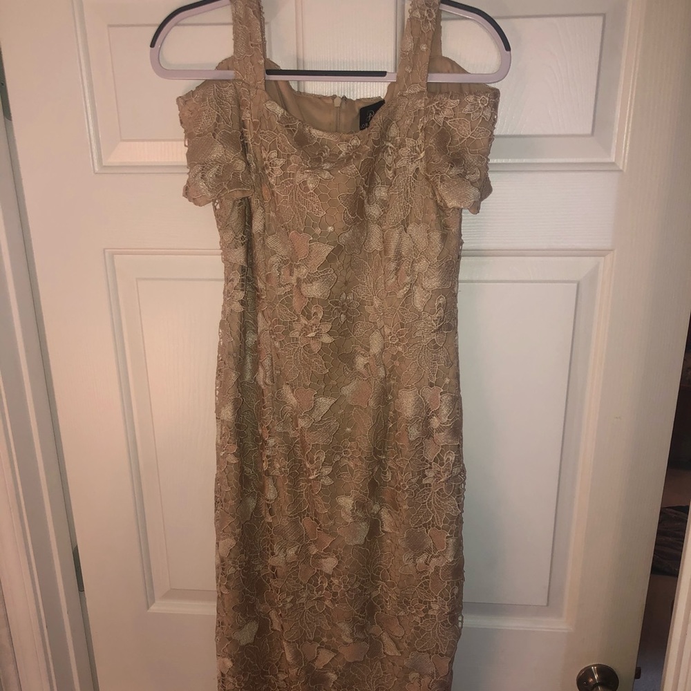 Formal dress worn once